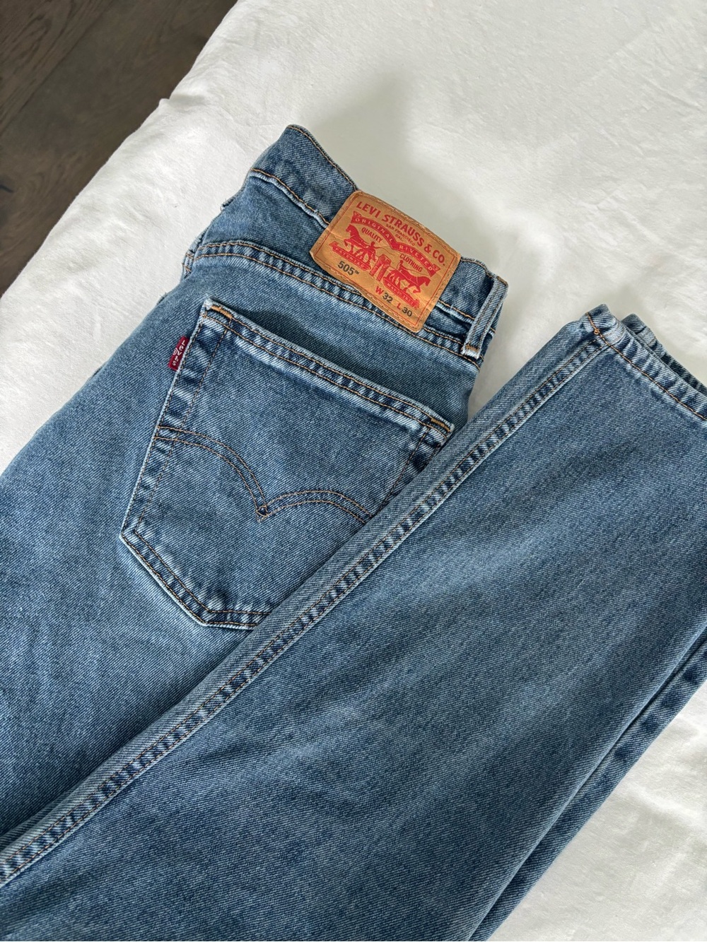 Levi’s 505 Regular Fit Stretch Jeans - Men’s W32 x L30